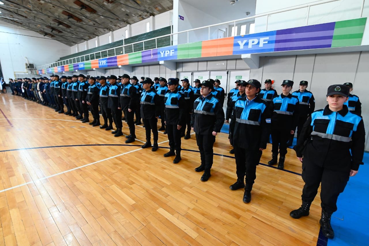 Comodoro: Provincia participó de la ceremonia de ascenso de 264 efectivos policiales