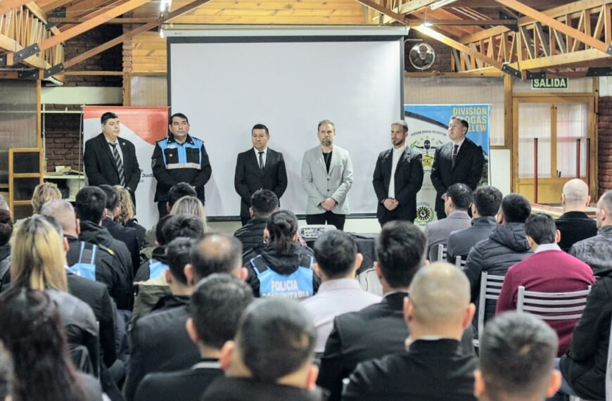 Provincia capacitó a la Policía del Chubut en&hellip;