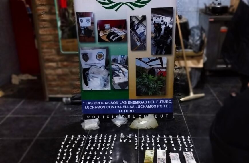 Operativo «Zapato Blanco»: la Policía del Chubut desbarató&hellip;