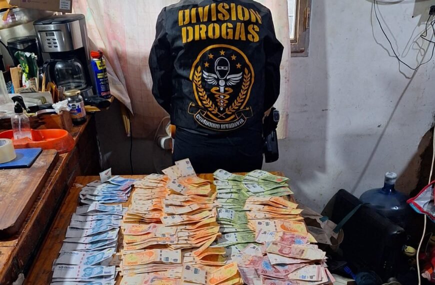 Desbarataron siete «kioscos» de droga en Comodoro