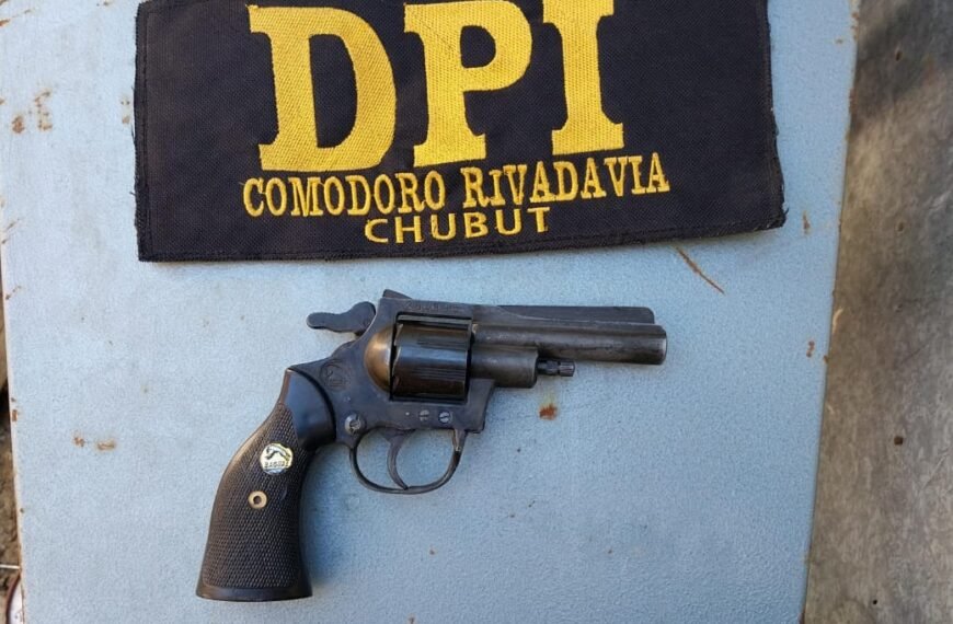 Secuestraron un arma de fuego en un allanamiento…