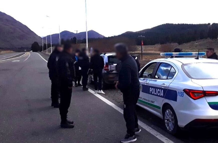 Policía del Chubut detuvo a cuatro personas tras&hellip;