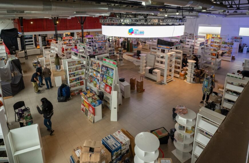 Todo listo para la inauguración de la XI° Feria Internacional del Libro