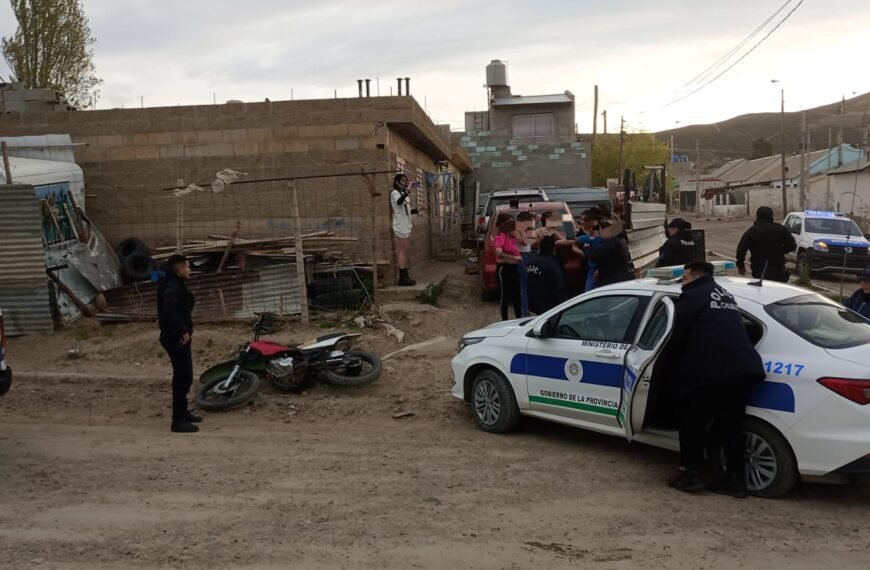 Dos detenidos y dos policías lesionados en el…