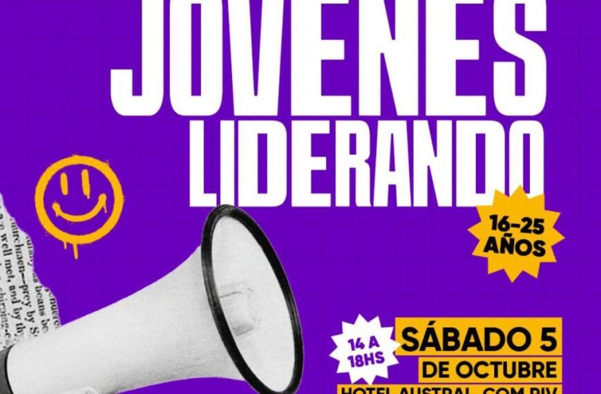 «Jóvenes liderando»: Se viene una jornada de capacitación para jóvenes en Comodoro
