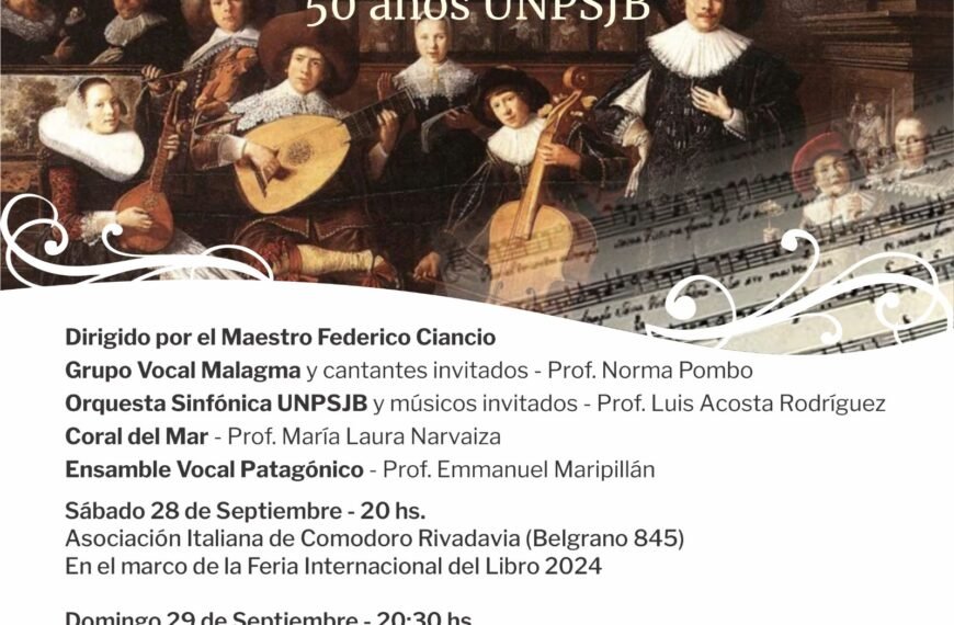 Malagma y la Sinfónica de la UNPSJB, dirigidos&hellip;