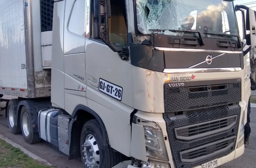 Camionero chileno manejaba borracho, chocó y dejó a&hellip;