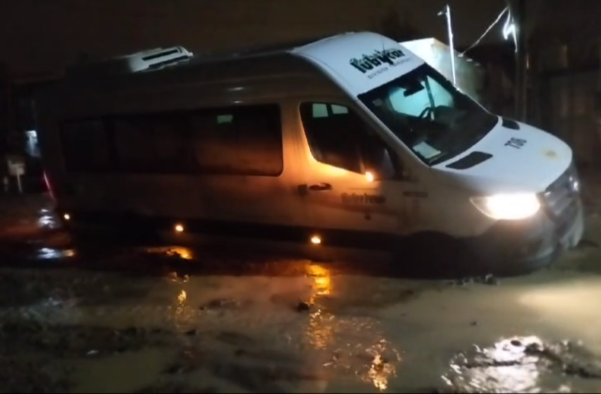 Vecinos del barrio Comipa sufrieron el paso de la lluvia