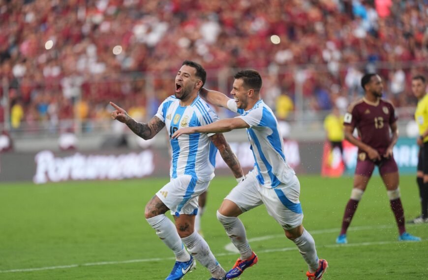 Argentina igualó en su visita a Venezuela