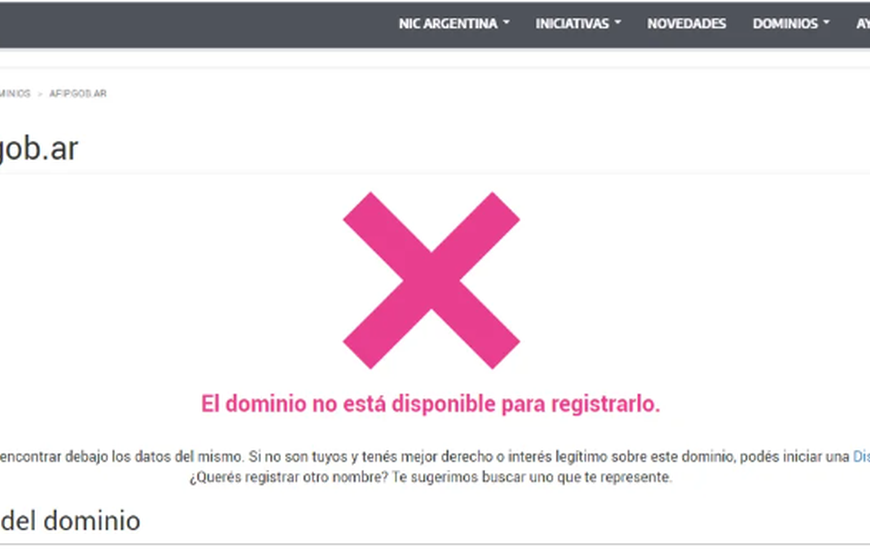 Confusión por el dominio de la nueva agencia ARCA tras la disolución de la AFIP