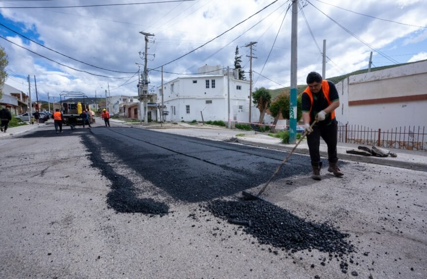 Finalizaron las obras de recuperación de la calle Bogotá en barrio Laprida