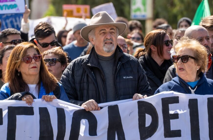 “Hoy volvemos a luchar porque la educación universitaria es esencial”