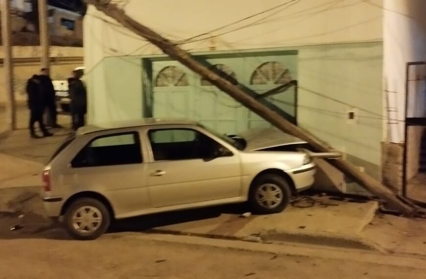 Circulaban en estado de ebriedad y terminaron contra…