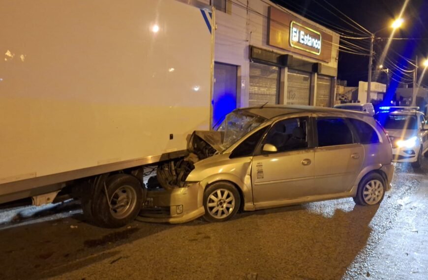 Chocó su vehículo contra un camión y lo&hellip;
