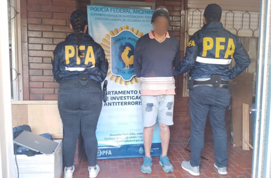 Detuvieron a un hombre por amenazas al Presidente&hellip;