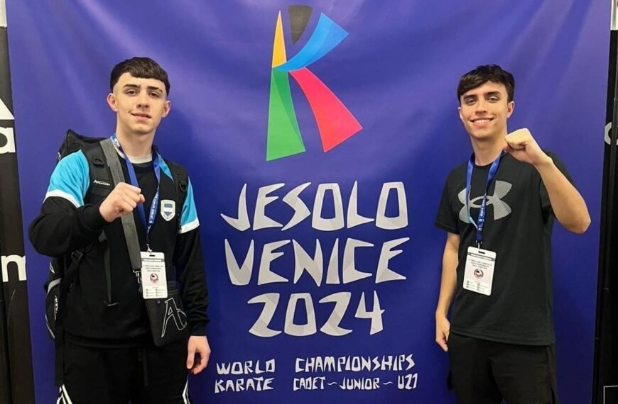 Karate: Moroncini y Salesky, listos para el debut&hellip;