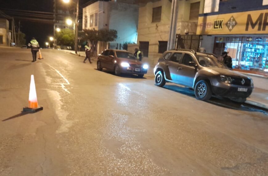 Controles en La Loma: 4 conductores con alcoholemia&hellip;
