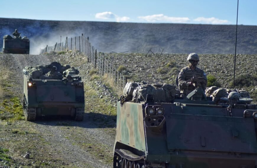 El Batallón Mecanizado IX llevó adelante ejercicios operacionales