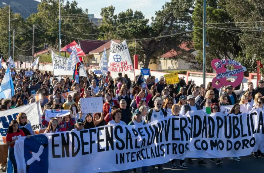 Comodoro se suma a la Marcha Federal Universitaria