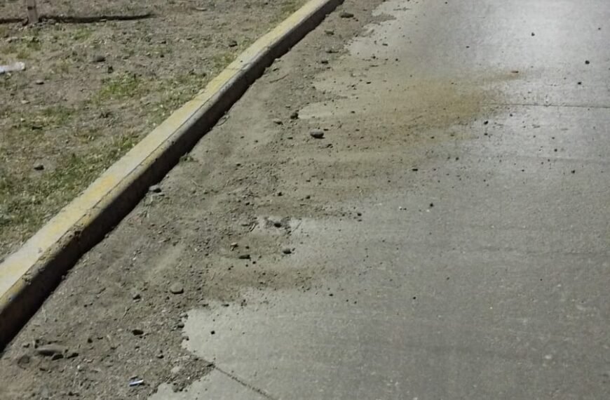 Motociclista sufrió un despiste y fue hospitalizado