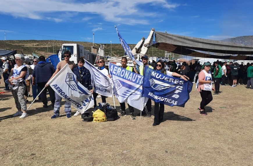 Trabajadores Aeronáuticos en Comodoro: “Nos asfixian económicamente y no sabemos si vamos a seguir trabajando”