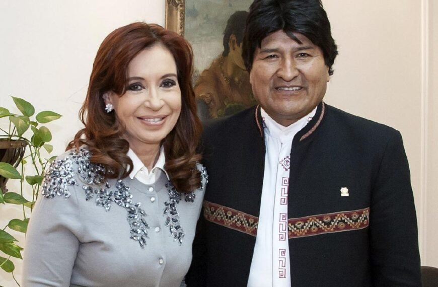 Cristina Kirchner pidió protección para Evo Morales tras sufrir un atentado