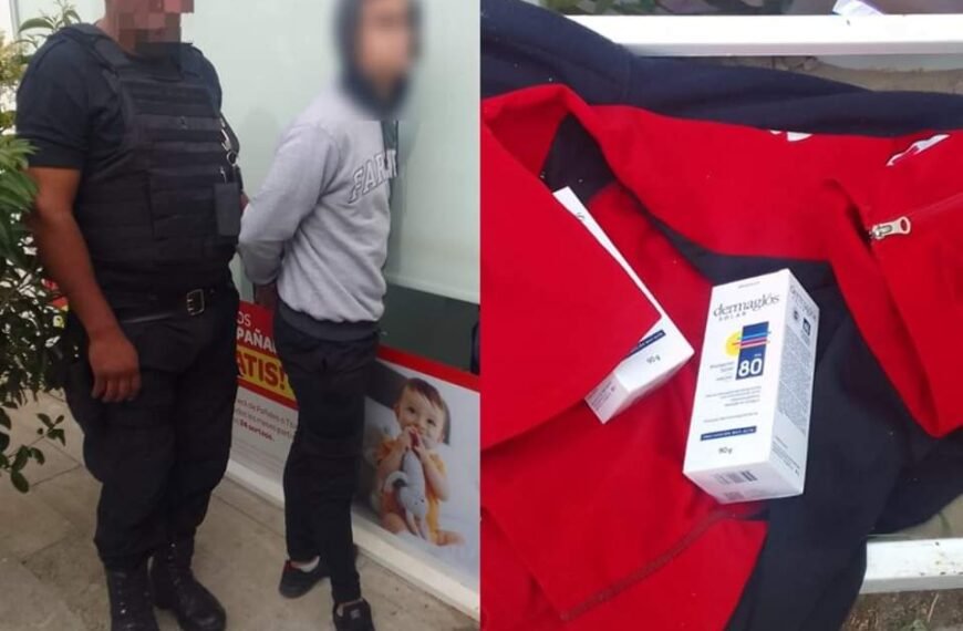 Detenido por intentar escapar con protector solar de&hellip;