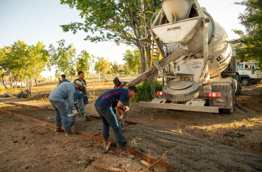 Avanza a paso firme la obra del Parque de la Ciudad