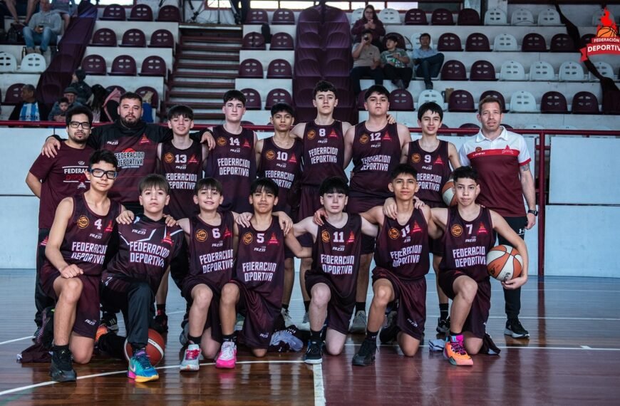 Liga Federal Formativa U13: La Fede se metió&hellip;