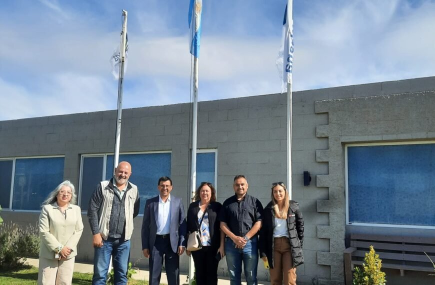 Visita de autoridades de Neuquén al Parque Ambiental de Comodoro