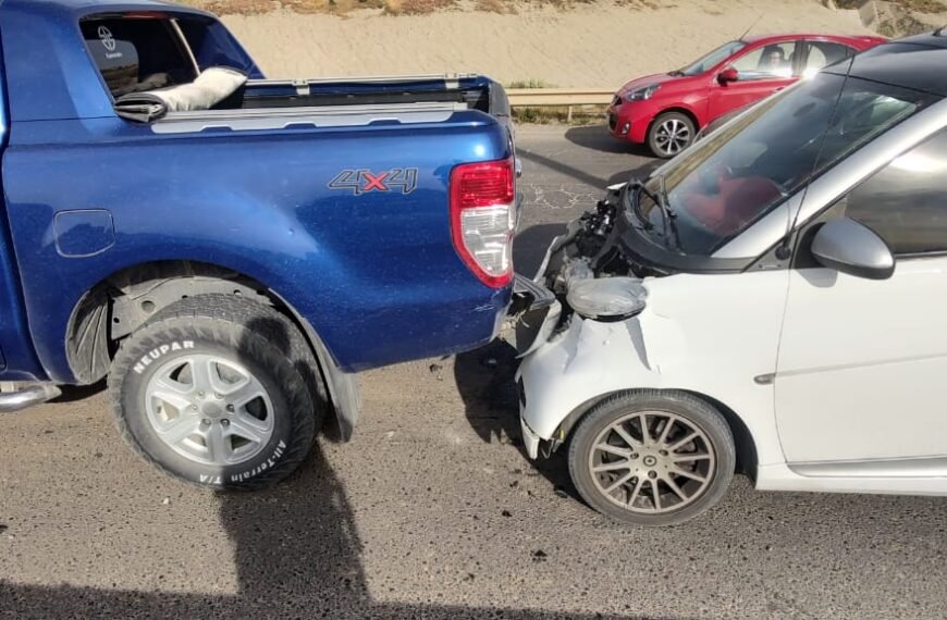 Accidente vehicular en Ruta 3 deja una conductora&hellip;