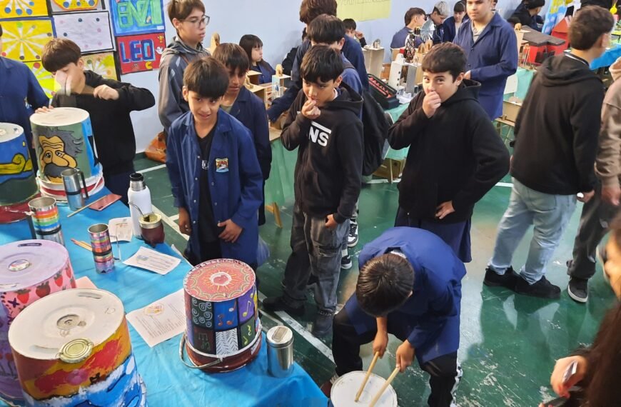 Se realizó la muestra anual de los alumnos de la escuela 760