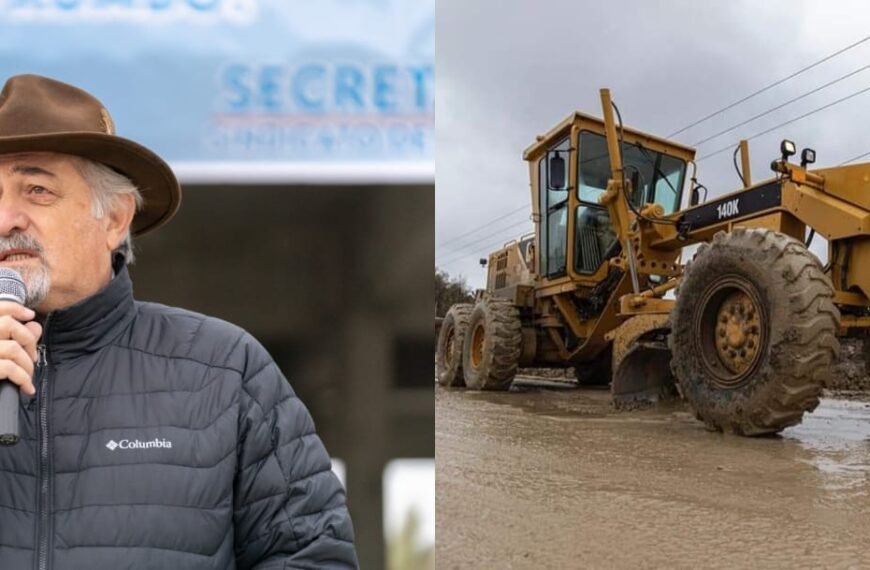 Othar «Activamos un volumen mayor de maquinaria para mejorar las calles de Comodoro»