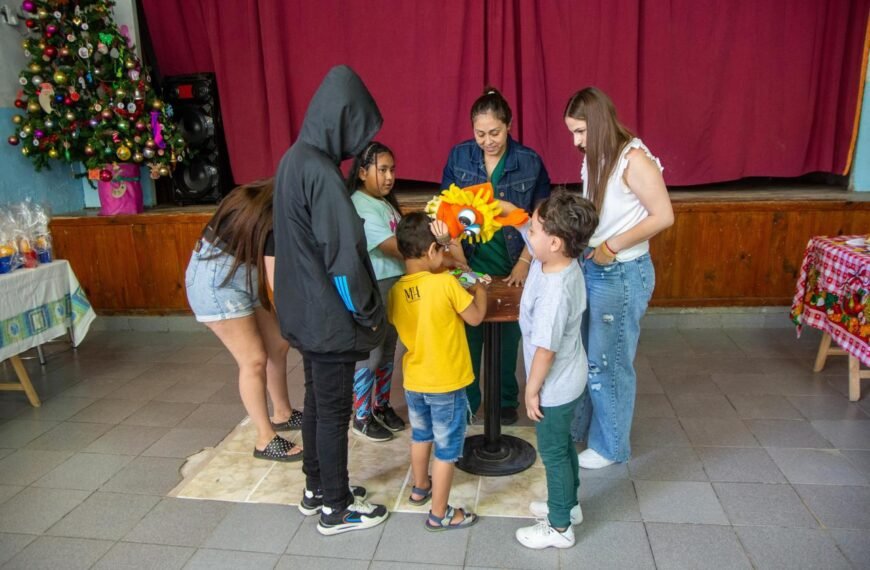 El PRO organizó una charla de «Higiene Bucal» y juegos para niños
