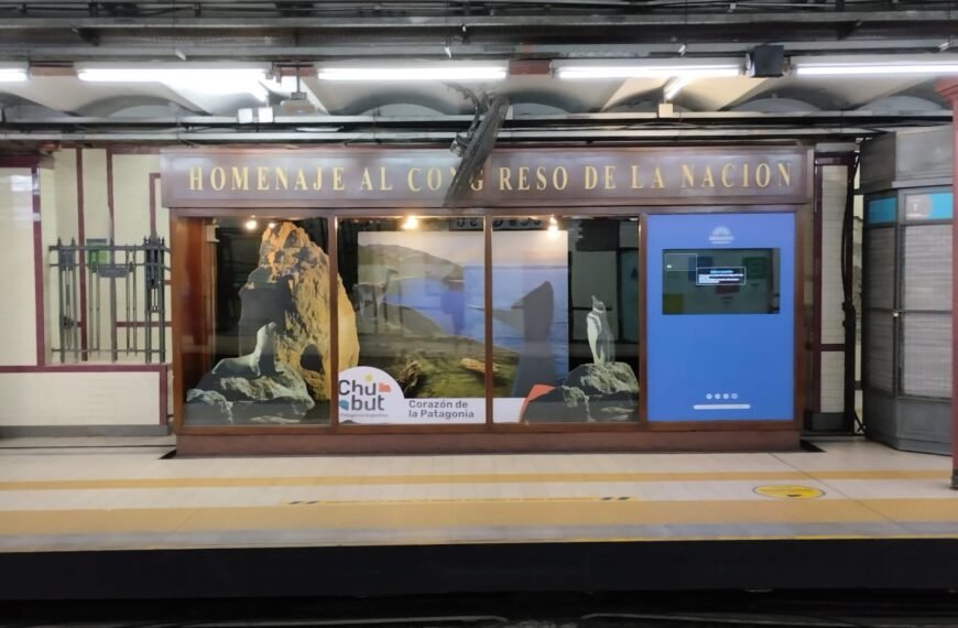 Chubut expone en la Vitrina del Congreso Nacional