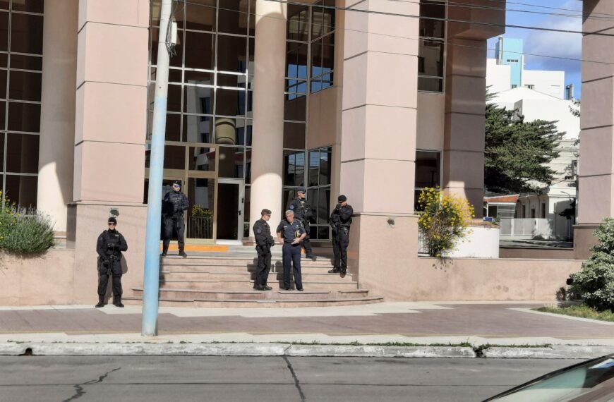 Tras las amenazas a la Ministra Bullrich estricto operativo en la ciudad de Comodoro