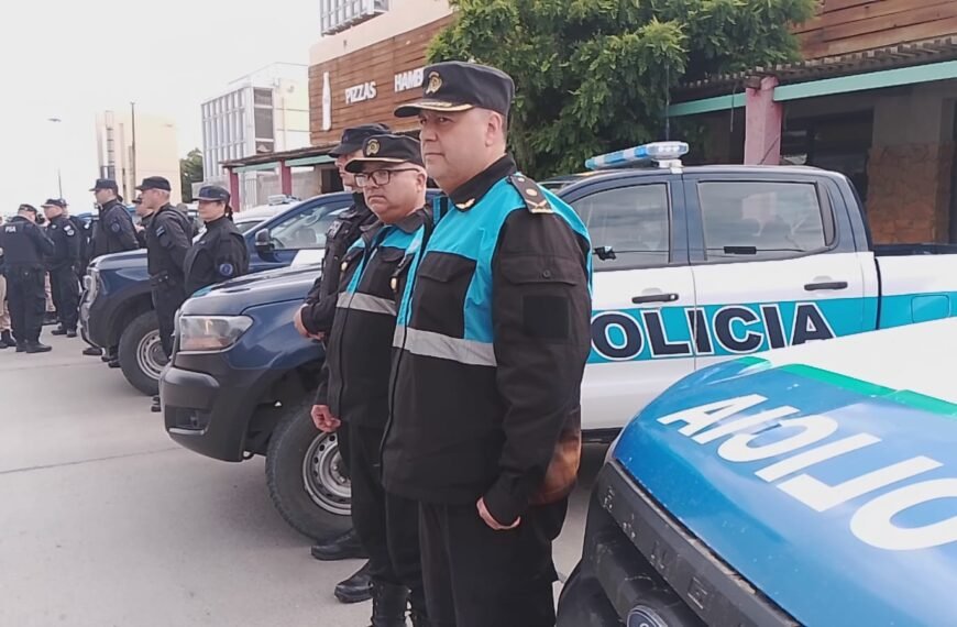 El Gobierno de Chubut llevó a cabo operativos de seguridad en Comodoro Rivadavia