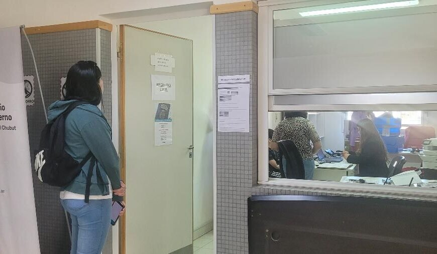 La oficina del Registro Civil de Rada Tilly ya opera en el Hospital Rural
