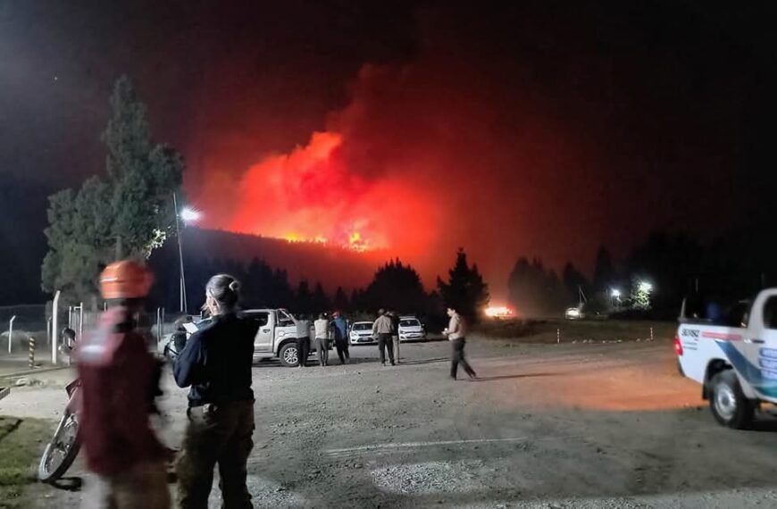El fuego arrasó con 1600 hectáreas en Mallín Ahogado
