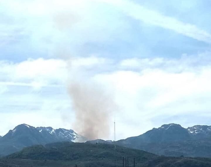 Se desató un nuevo Incendio forestal en proximidades a la comuna rural Atilio Viglione