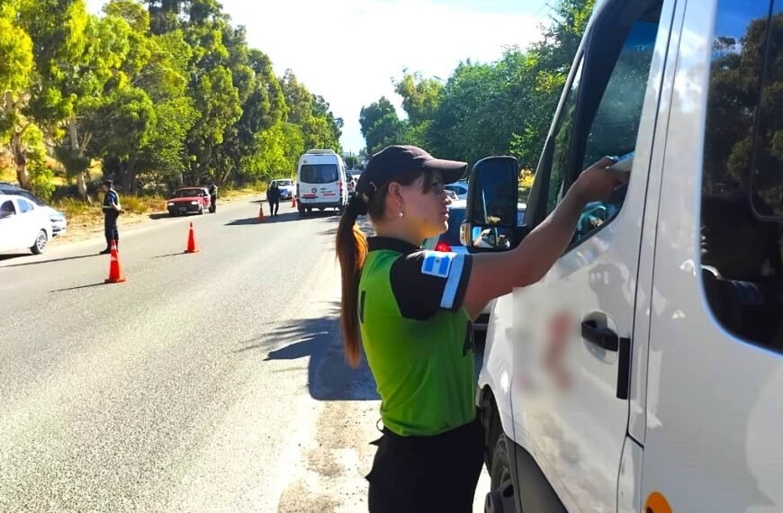 Controlaron más de 10.000 vehículos y retiró a 67 conductores alcoholizados de la vía pública