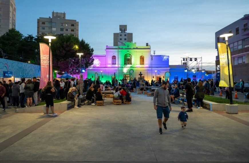 Comodoro disfrutó del Patio del Festín en el Paseo Comercial a Cielo Abierto