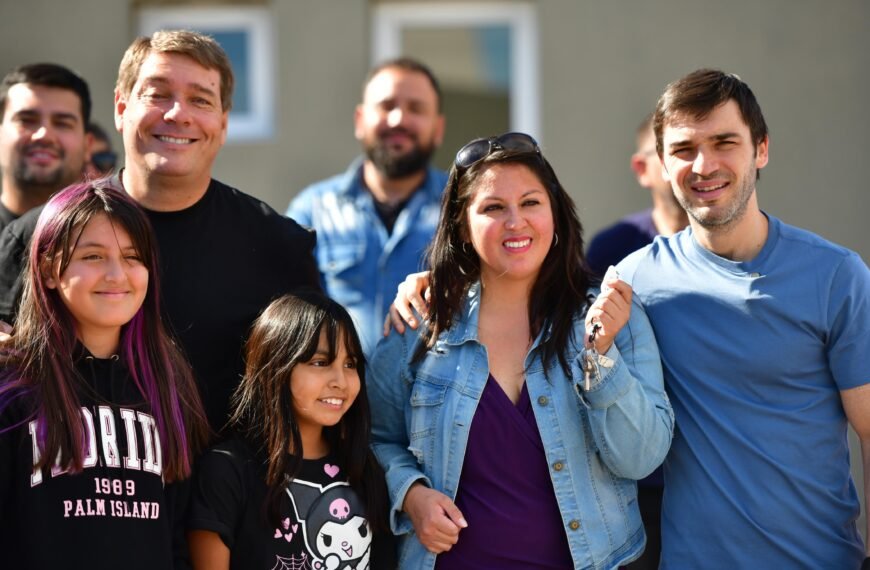 Treinta y dos familias de Rawson cumplieron el sueño de la casa propia