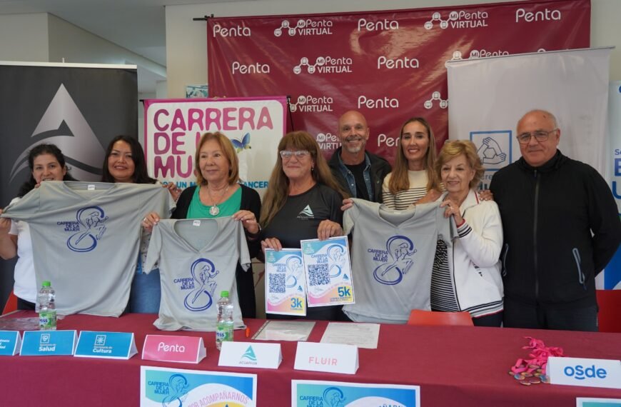 Se presentó oficialmente la 21º edición de la Carrera de la Mujer