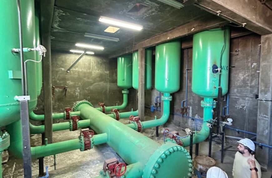 Funcionarios de Infraestructura recorrieron instalaciones del Acueducto