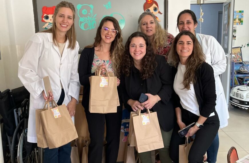Penta entregó kits de higiene para oncología pediátrica