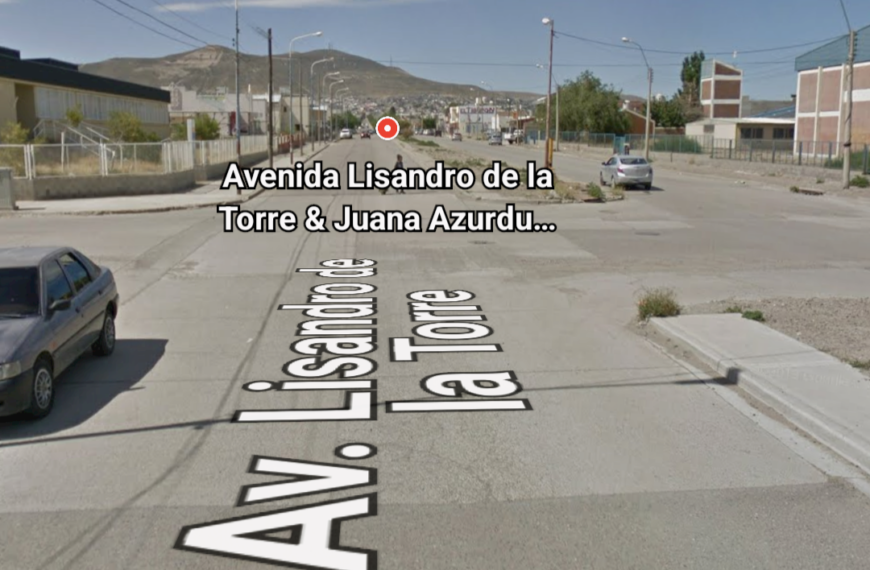 Corte de calzada en Avenida Lisandro de la Torre por tareas de saneamiento