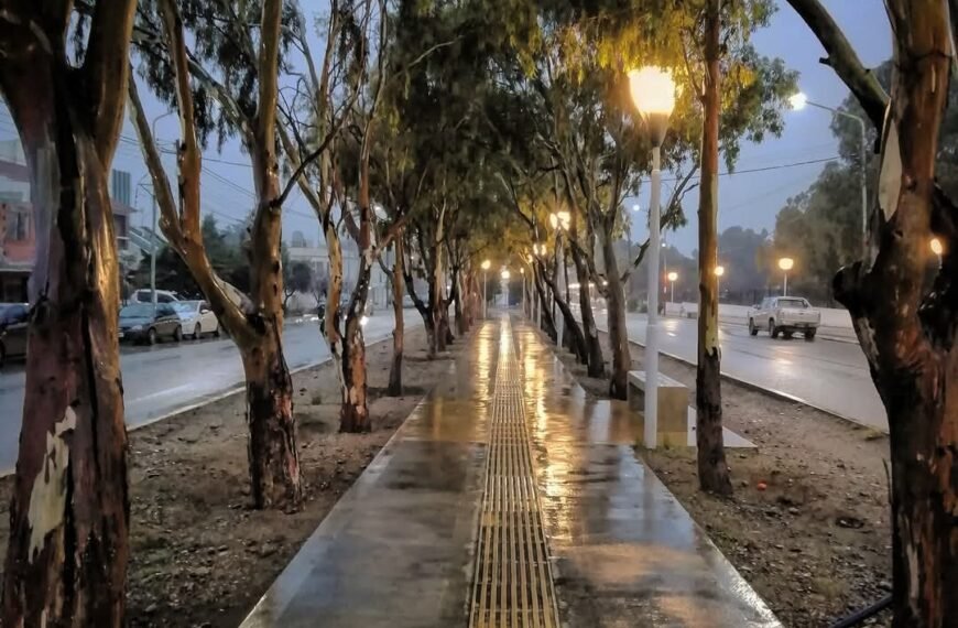 Alerta naranja por lluvias en Comodoro