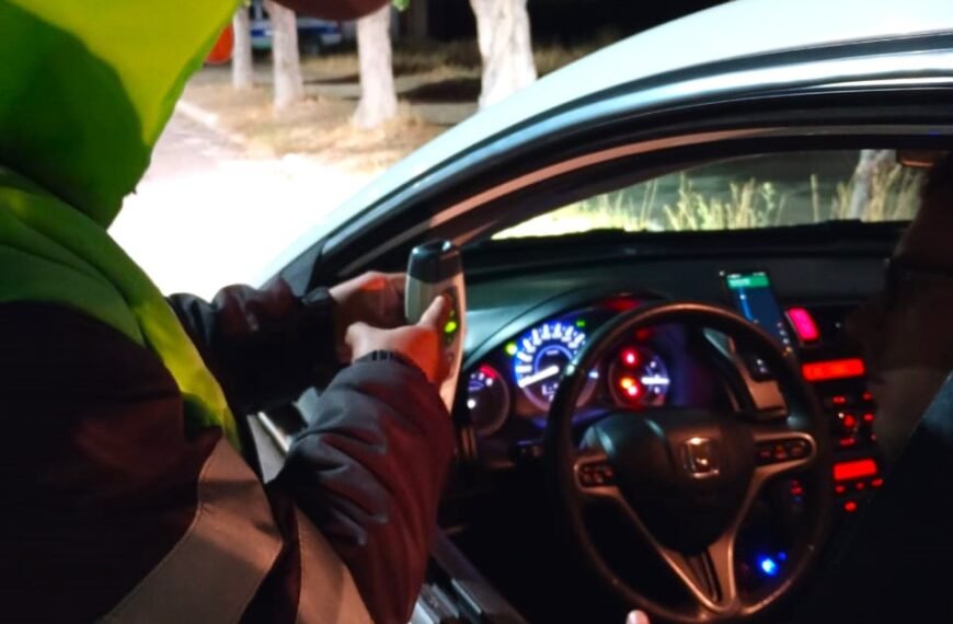 Controlaron más de 9.500 vehículos y detectaron a 48 conductores alcoholizados