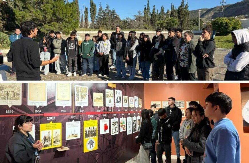 Estudiantes de Ingeniería visitaron el Museo Nacional del Petróleo